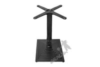 NOGA STOŁU G02 - STANDARDOWA Z KRZYŻAKIEM KWADRATOWA STOPNIOWANA  PODSTAWA STÓŁ ŻELIWNA