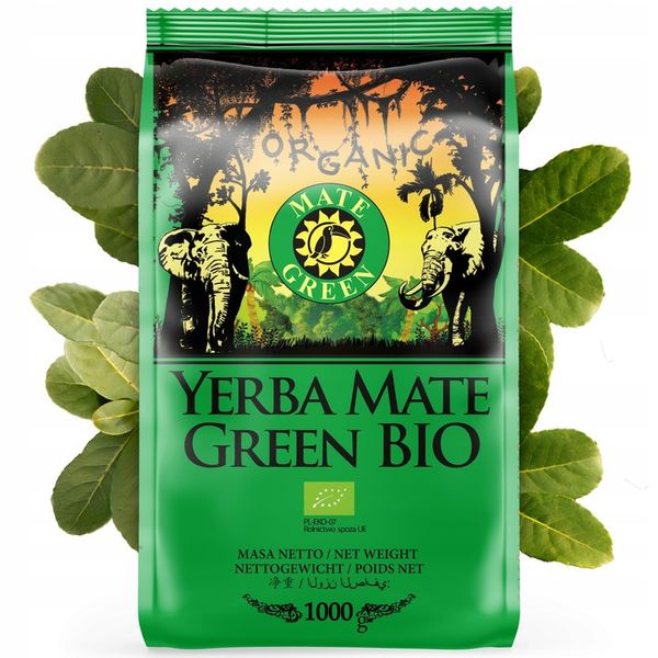 Yerba Mate Green ORIGINAL BIO Organica 1kg 1000g zdjęcie 1