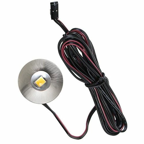 Zestaw podświetlenie mebli 5 x oprawa LED Iris 12V DC biała ciepła na Arena.pl