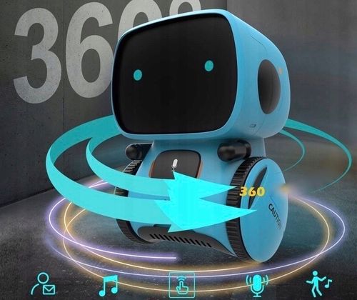 Robot Interaktywna Zabawka Sterowany Głosem, MINI, Edukacyjny, Dla Chłopca na Arena.pl
