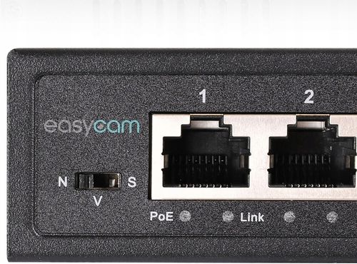 Switch PoE EasyCam 8FE x POE + 2FE UPLINK 96W na Arena.pl