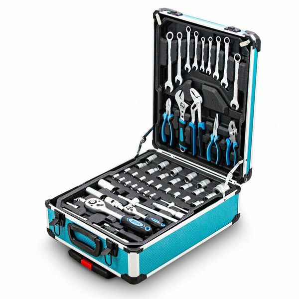 ZESTAW NARZĘDZI 1300EL. BITY KLUCZE NASADKI WALIZKA zdjęcie 16