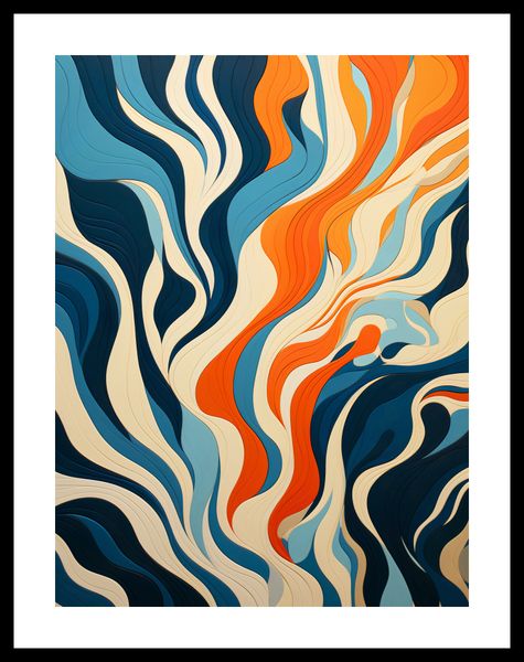 Plakat 30x40cm Oceaniczne Fale zdjęcie 3