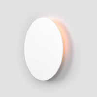 Okrągły kinkiet Pero K-5321 Kaja minimalistyczny do jadalni metalowy biały