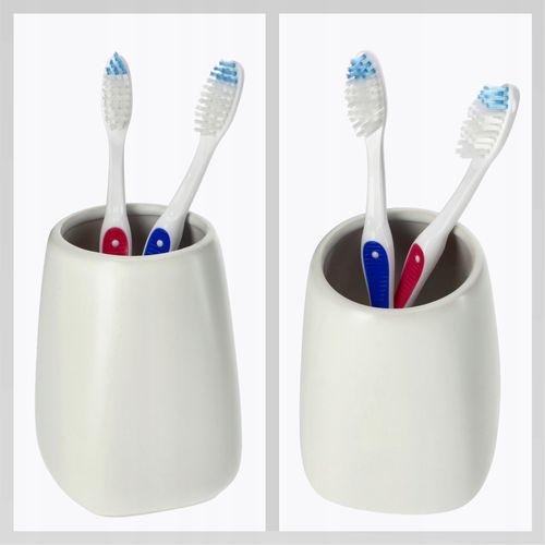 KADAX Kubek Pojemnik Na Szczoteczki Zestaw 2szt na Arena.pl