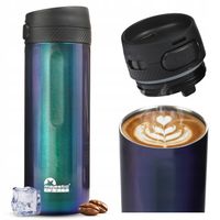 KUBEK TERMICZNY TERMOS PRÓŻNIOWY NA KAWĘ HERBATĘ Z BLOKADĄ SZCZELNY