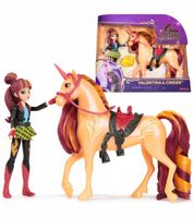 Lalka modowa Spin Master Unicorn Academy z jednorożcem Cinder Valentina