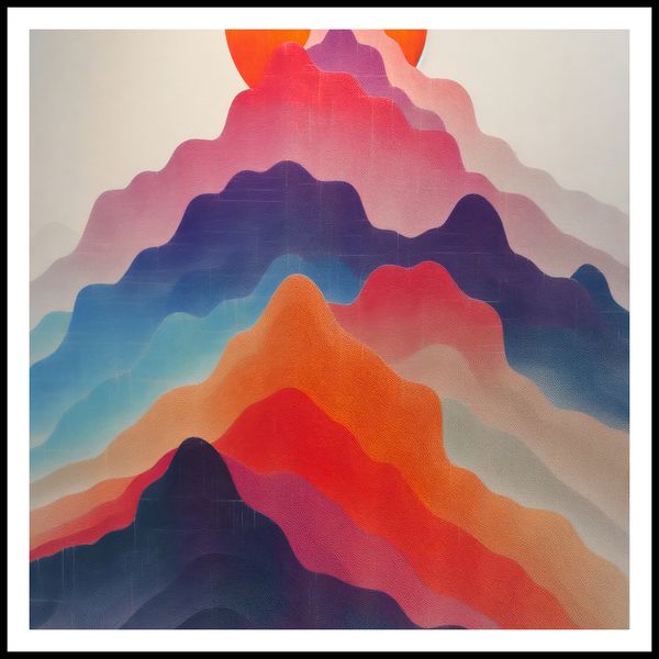 Plakat 80x80cm Gama Gór zdjęcie 3