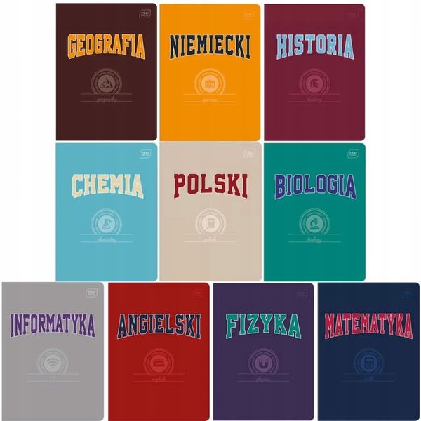 BIC WYPRAWKA SZKOLNA ZESZYTY TEMATYCZNE ZESTAW DO SZKOŁY klasa 4-8 zdjęcie 6