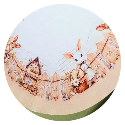 Serweta Lapin 50 cm DomoweTekstylia | WNL603 050 | Święta Wielkanoc na Arena.pl