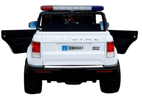 Auto na Akumulator Policyjne XMX601 Białe na Arena.pl