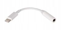 2 x Adapter kabel przejściówka iPhone Lightning na AUX JACK 3.5mm do słucha