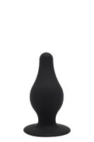 cheeky love dual density pleasure plug l black