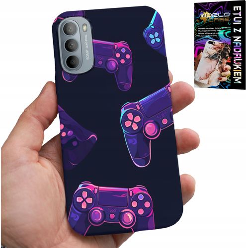 ETUI DO MOTOROLA G31 / G41 - CASE DLA GRACZA, WZORY Z GIER + FOLIA na Arena.pl