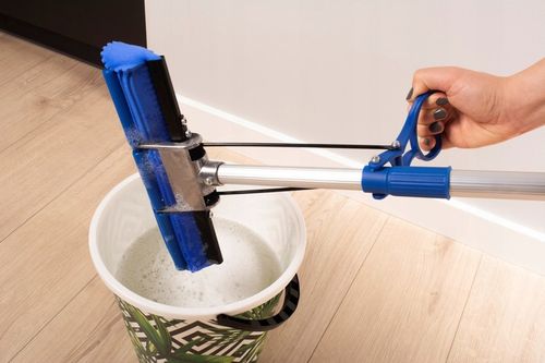 Mop gąbkowy TOP 27cm do podłóg ściągaczka wyciskany kij teleskopowy York na Arena.pl