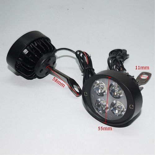 Mocowane Pod Lusterka Dwie Lampy Motocyklowe Led 12V/12W na Arena.pl