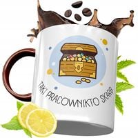 Kubek Bordowy Dla Pracownika Na Urodziny Prezent Z Nadrukiem Ze Zdjęciem