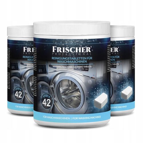 TABLETKI DO CZYSZCZENIA PRALKI ODKAMIENIAJĄCE NEUTRALIZUJĄCE ZAPACH 42szt na Arena.pl