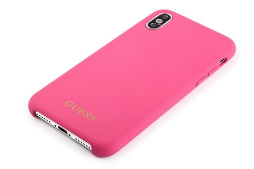 GUESS SILICONE CASE - iPhone XS Max - PINK na Arena.pl