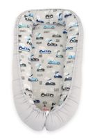 Kokon niemowlęcy dwustronny kojec otulacz Premium BOBONO- zające