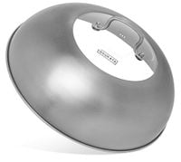 YOSUKATA Pokrywka 32,5 cm ze Stali i Szkła – Do Patelni Wok 34 cm