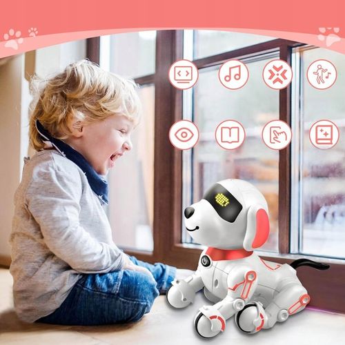 INTERAKTYWNY ZDALNIE STEROWANY EDUKACYJNY ROBO PIES PIESEK TAŃCZY CHODZI na Arena.pl