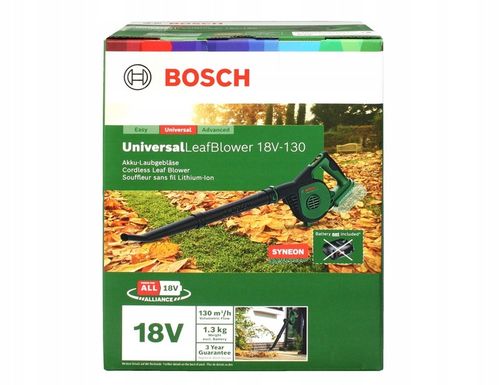 AKUMULATOROWA DMUCHAWA DO LIŚCI UniversalLeafBlower 18V-130 BOSCH na Arena.pl