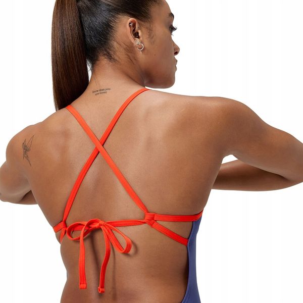 Strój kąpielowy damski Speedo Solid Tie Back rozmiar D40 zdjęcie 3