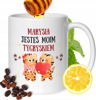 Kubek Dla Marysi Koleżanki Przyjaciółki Prezent Z Nadrukiem Biały 330Ml