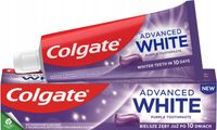COLGATE ADVANCED WHITE PURPLE PASTA DO ZĘBÓW FIOLETOWA 75 ML