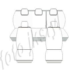 Pokrowce MIAROWE do Seat Toledo III 3 04-09r. P4 zdjęcie 3