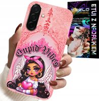 ETUI DO SAMSUNG GALAXY A56 5G - CUPID VIBES Z UROCZĄ ANIOŁKIEM PLECKI