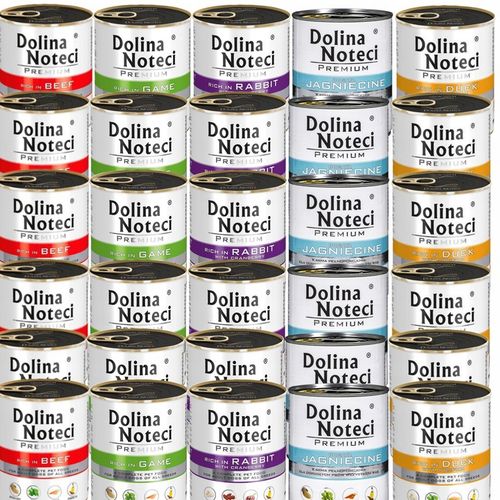 DOLINA NOTECI PREMIUM MIX SMAKÓW KARMA MOKRA PSA PSÓW 800g x 30 BEZ na Arena.pl