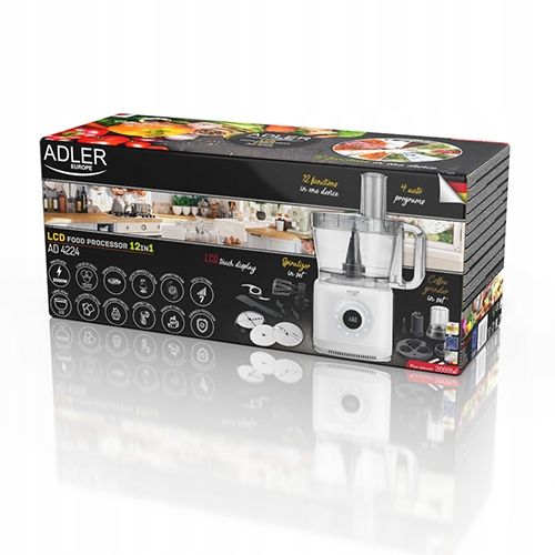 Robot planetarny mikser kuchenny 2000W misa 3,5L 12w1 7 prędkości LCD na Arena.pl