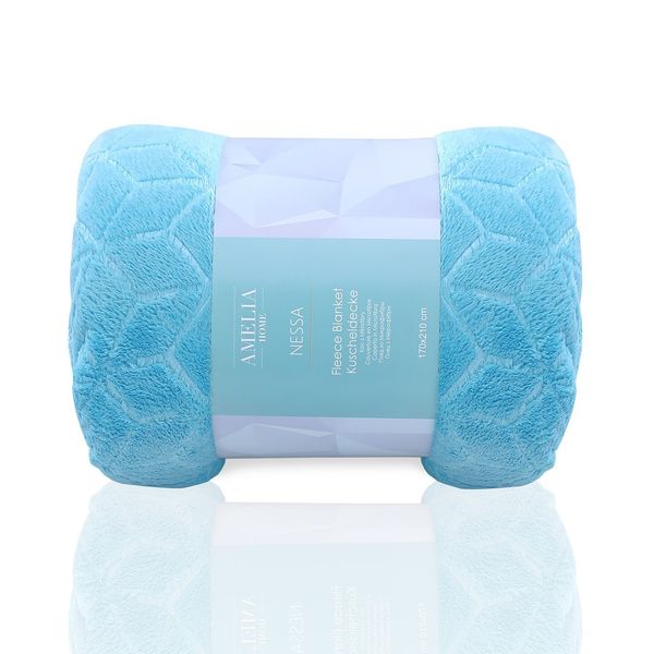 Koc AmeliaHome NESSA TURQ 170X210 zdjęcie 1