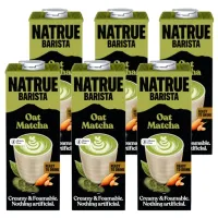 Natrue Barista Oat Matcha Drink Gluten Free, napój owsiany o smaku herbaty matcha 6 x 1l