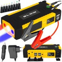 JUMP STARTER ROZRUCH BOOSTER POWERBANK MOCNY LATARKA ZESTAW 30000mAh