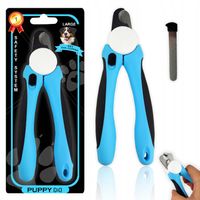 OBCINACZ OBCINACZKI CĄŻKI NOŻYCZKI CĘGI DO PAZURÓW PSA ZWIERZĄT + PILNIK