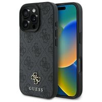 Guess GUHMP16LP4SM4MK iPhone 16 Pro 6.3" czarny/black hardcase 4G Small