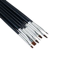 PĘDZLE DO MAKIJAŻU oczu PĘDZELKI Profesjonalne