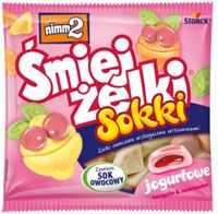 STORCK ŚMIEJŻELKI SOKKI JOGURTOWE 90G