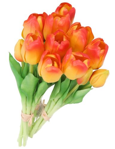 TULIPANY BUKIET TULIPANÓW GUMOWE GUMOWANE JAK ŻYWE na Arena.pl