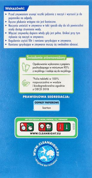 DOMOL TABLETKI DO ZMYWARKI 70 SZT zdjęcie 3