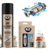 K2 ZESTAW DO CZYSZCZENIA REGENERACJI FILTRÓW DODATEK DO PALIWA DPF CLEANER