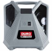 Kompresor bezolejowy 8 BAR DURO CQB180D-1 PISTOLET Z MANOMETREM