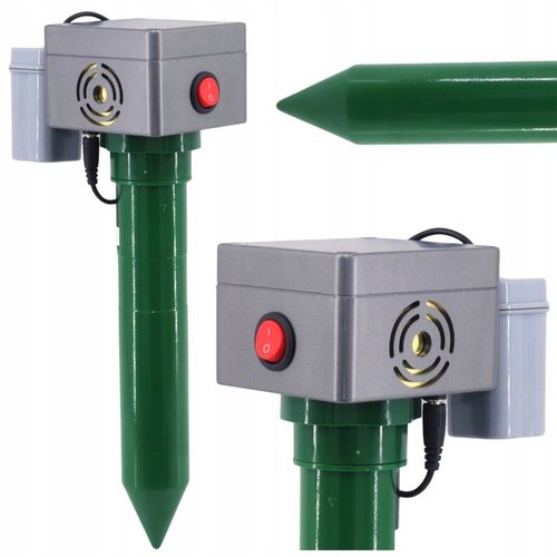 ODSTRASZACZ KUN MYSZY SZCZURÓW GRYZONI NA BATERIE WIBRACJE DO OGRODU na Arena.pl