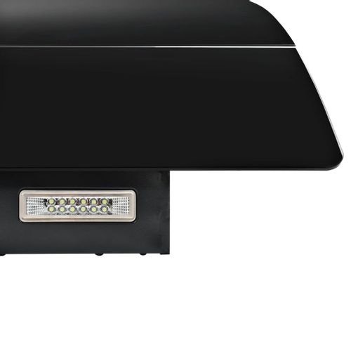 Ścienny okap kuchenny, stal nierdzewna, 756 m³/h, 90 cm, czarny na Arena.pl