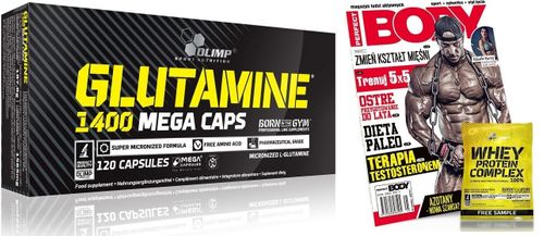 Olimp L-Glutamine 1400 MEGA CAPS 120 kaps na Arena.pl