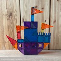 Klocki magnetyczne Inventive Pack Intense 110 Cleverclixx zestaw startowy