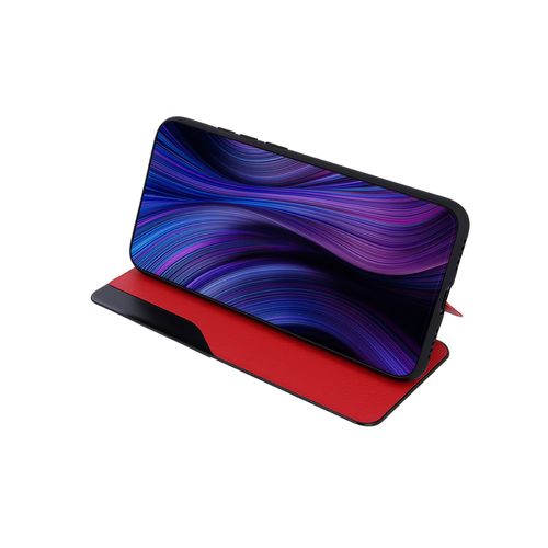 Etui Smart View TPU do Xiaomi Redmi Note 9s / 9 Pro / 9 Pro Max czerwony na Arena.pl
